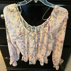 NWT Floral top